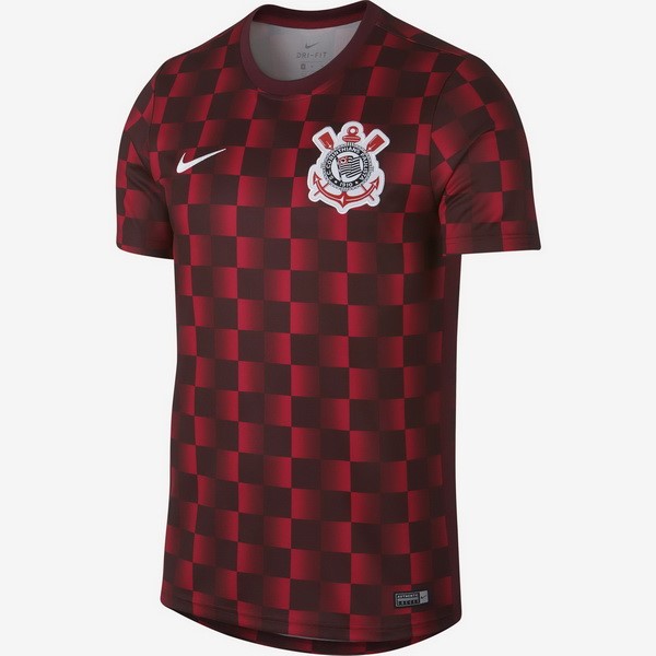 Camiseta Corinthians Paulista Replica Segunda Ropa 2019/20 Rojo